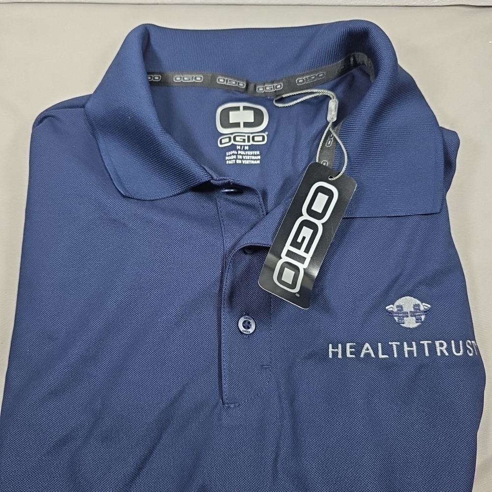 Men's Ogio‎ Polo Shirt Size M Navy Blue NEW